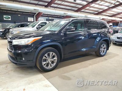 2015 TOYOTA HIGHLANDER XLE 5TDJKRFH0FS112206 - główne zdjęcie licytacji z USA - miniatura