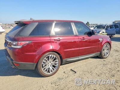 Trzecie zdjęcie samochodu z tyłu: 2016 LAND ROVER RANGE ROVER SPORT HSE VIN:SALWR2VF5GA643790 - miniatura