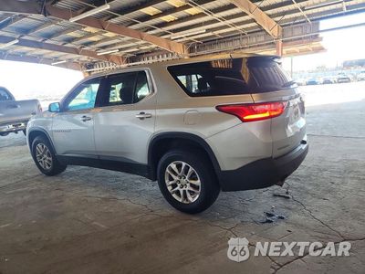 Drugie zdjęcie samochodu z przodu: 2018 CHEVROLET TRAVERSE LS VIN:1GNERFKW7JJ150089 - miniatura