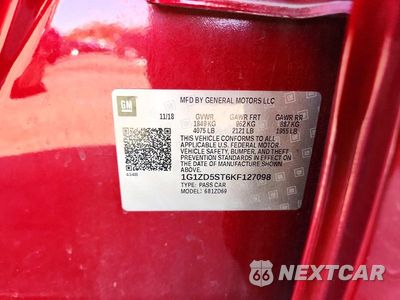 Zdjęcie 12 z 12 samochodu: 2019 CHEVROLET MALIBU LT VIN:1G1ZD5ST6KF127098 - miniatura