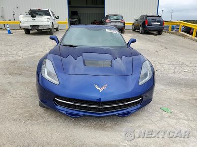 Piąte zdjęcie samochodu w środku: 2018 CHEVROLET CORVETTE STINGRAY 1LT VIN:1G1YB2D76J5105526 - miniatura