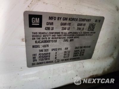 Zdjęcie 13 z 13 samochodu: 2019 BUICK ENCORE PREFERRED VIN:KL4CJASB5KB715159 - miniatura
