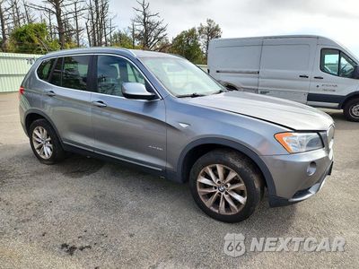 Czwarte zdjęcie samochodu z boku: 2012 BMW X3 XDRIVE28I VIN:5UXWX5C57CL720682 - miniatura