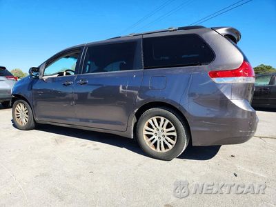 Drugie zdjęcie samochodu z przodu: 2013 TOYOTA SIENNA XLE 8-PASSENGER VIN:5TDYK3DC7DS351560 - miniatura