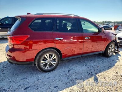 Trzecie zdjęcie samochodu z tyłu: 2019 NISSAN PATHFINDER SV VIN:5N1DR2MN6KC594342 - miniatura