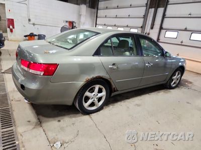 Trzecie zdjęcie samochodu z tyłu: 2007 HYUNDAI SONATA SE VIN:5NPEU46FX7H212673 - miniatura