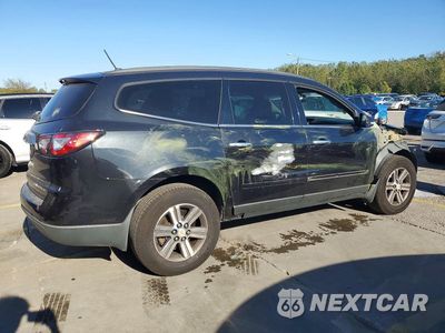 Trzecie zdjęcie samochodu z tyłu: 2015 CHEVROLET TRAVERSE LT VIN:1GNKRHKD9FJ120418 - miniatura