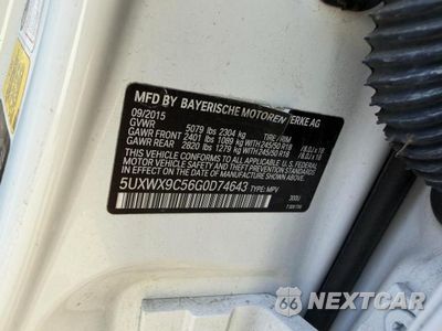 Zdjęcie 10 z 14 samochodu: 2016 BMW X3 XDRIVE28I VIN:5UXWX9C56G0D74643 - miniatura