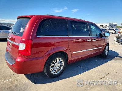 Trzecie zdjęcie samochodu z tyłu: 2013 CHRYSLER TOWN & COUNTRY TOURING L VIN:2C4RC1CG0DR777254 - miniatura
