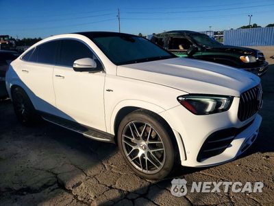 Czwarte zdjęcie samochodu z boku: 2021 MERCEDES-BENZ GLE COUPE AMG 53 4MATIC VIN:4JGFD6BB3MA518437 - miniatura