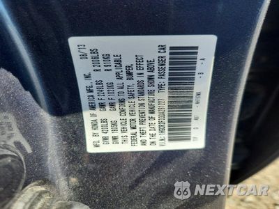 Zdjęcie 12 z 12 samochodu: 2013 HONDA ACCORD LX VIN:1HGCR2F33DA281227 - miniatura