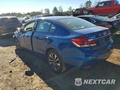Drugie zdjęcie samochodu z przodu: 2015 HONDA CIVIC EX VIN:19XFB2F86FE239971 - miniatura