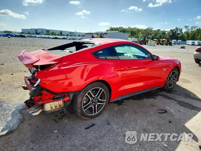 Trzecie zdjęcie samochodu z tyłu: 2019 FORD MUSTANG GT VIN:1FA6P8CF5K5140576 - miniatura