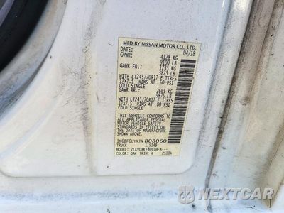 Zdjęcie 13 z 13 samochodu: 2018 NISSAN NV 2500 HD SV VIN:1N6BF0LYXJN808060 - miniatura