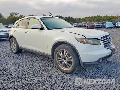 Czwarte zdjęcie samochodu z boku: 2003 INFINITI FX35 BASE VIN:JNRAS08W33X002635 - miniatura