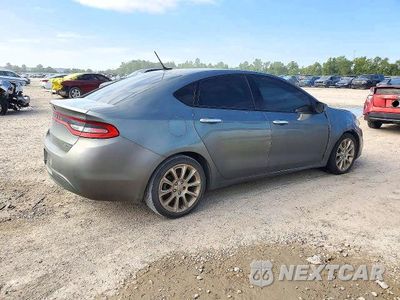 Trzecie zdjęcie samochodu z tyłu: 2013 DODGE DART LIMITED VIN:1C3CDFCAXDD182222 - miniatura