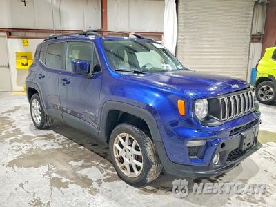 Czwarte zdjęcie samochodu z boku: 2021 JEEP RENEGADE LATITUDE VIN:ZACNJDBB5MPM33061 - miniatura