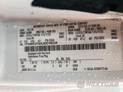 Zdjęcie 13 z 13 samochodu: 2018 FORD ECONOLINE - AMBULANCE VIN:1FDWE3FSXJDC38238 - miniatura