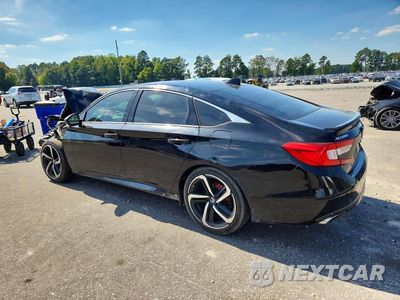 Drugie zdjęcie samochodu z przodu: 2018 HONDA ACCORD SPORT VIN:1HGCV1F3XJA118141 - miniatura