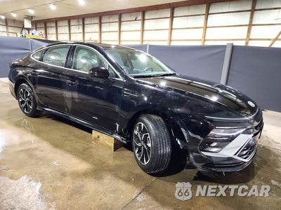 Czwarte zdjęcie samochodu z boku: 2025 HYUNDAI SONATA SEL VIN:KMHL64JA4SA482264 - miniatura