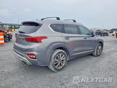 Trzecie zdjęcie samochodu z tyłu: 2020 HYUNDAI SANTA FE LIMITED VIN:5NMS53AD1LH161409 - miniatura