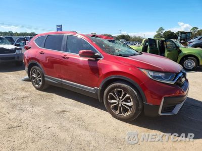 Czwarte zdjęcie samochodu z boku: 2021 HONDA CR-V EXL VIN:7FARW1H85ME009388 - miniatura