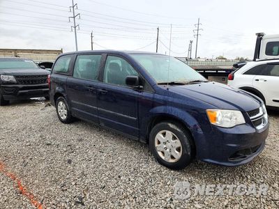 Czwarte zdjęcie samochodu z boku: 2013 DODGE GRAND CARAVAN SE VIN:2C4RDGBG9DR542711 - miniatura