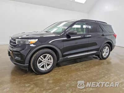 2021 FORD EXPLORER XLT 1FMSK7DH7MGC11197 - główne zdjęcie licytacji z USA - miniatura