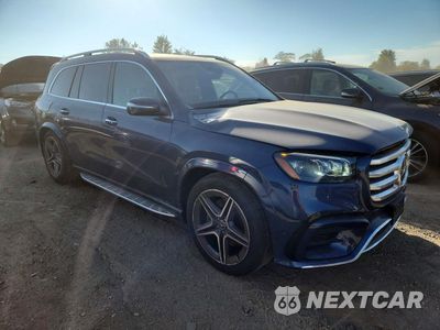 Czwarte zdjęcie samochodu z boku: 2024 MERCEDES-BENZ GLS 450 4MATIC VIN:4JGFF5KE3RB205114 - miniatura