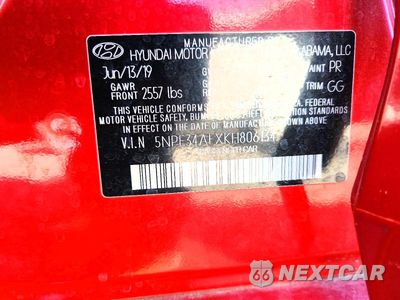 Zdjęcie 13 z 13 samochodu: 2019 HYUNDAI SONATA SEL VIN:5NPE34AFXKH806134 - miniatura