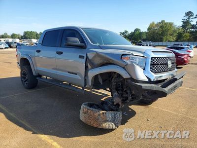 Czwarte zdjęcie samochodu z boku: 2020 TOYOTA TUNDRA SR5 VIN:5TFDY5F10LX884427 - miniatura
