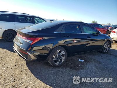 Trzecie zdjęcie samochodu z tyłu: 2024 HYUNDAI ELANTRA SEL VIN:KMHLS4DG9RU833075 - miniatura