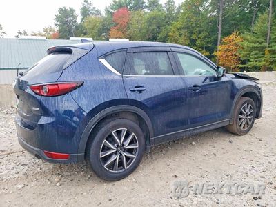 Trzecie zdjęcie samochodu z tyłu: 2018 MAZDA CX-5 GRAND TOURING VIN:JM3KFBDM2J0366101 - miniatura
