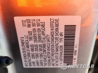 Zdjęcie 12 z 12 samochodu: 2022 HONDA CR-V EX VIN:5J6RT6H54NL043399 - miniatura