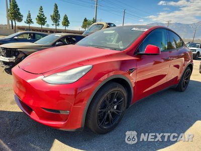 2021 TESLA MODEL Y 5YJYGDED0MF134189 - główne zdjęcie licytacji z USA - miniatura