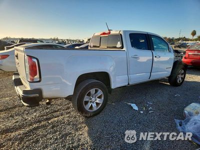 Trzecie zdjęcie samochodu z tyłu: 2016 GMC CANYON SLE VIN:1GTG5CE38G1224836 - miniatura