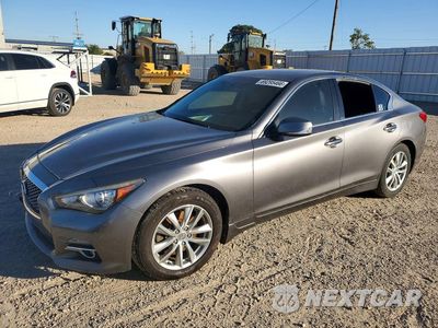 2015 INFINITI Q50 BASE JN1BV7AR5FM390386 - główne zdjęcie licytacji z USA - miniatura