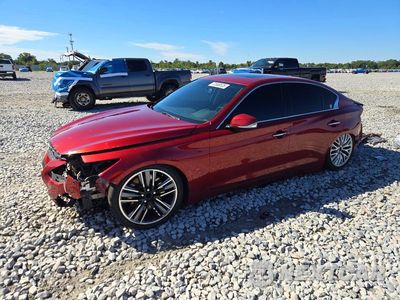 2015 INFINITI Q50 SPORT JN1BV7AP7FM352883 - główne zdjęcie licytacji z USA - miniatura
