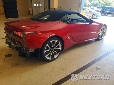 Trzecie zdjęcie samochodu z tyłu: 2021 LEXUS LC 500 VIN:JTHKPAAY4MA101667 - miniatura