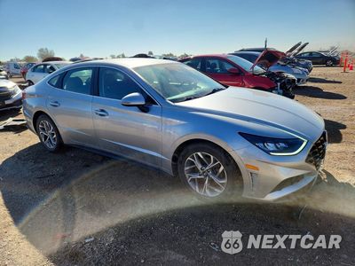 Czwarte zdjęcie samochodu z boku: 2020 HYUNDAI SONATA SEL VIN:5NPEL4JA9LH030889 - miniatura