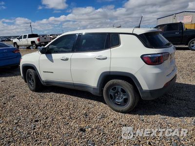 Drugie zdjęcie samochodu z przodu: 2019 JEEP COMPASS VIN:3C4NJCAB7KT637168 - miniatura