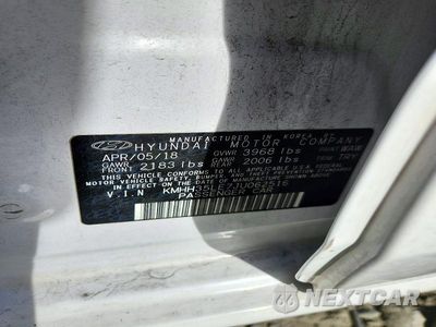 Zdjęcie 12 z 12 samochodu: 2018 HYUNDAI ELANTRA GT BASE VIN:KMHH35LE7JU062516 - miniatura