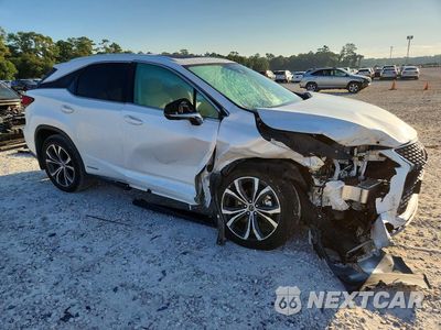 Czwarte zdjęcie samochodu z boku: 2022 LEXUS RX 450H VIN:2T2HGMDA5NC090411 - miniatura