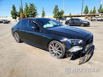 Czwarte zdjęcie samochodu z boku: 2021 MERCEDES-BENZ E AMG 53 4MATIC VIN:W1KZF6BB6MA996062 - miniatura