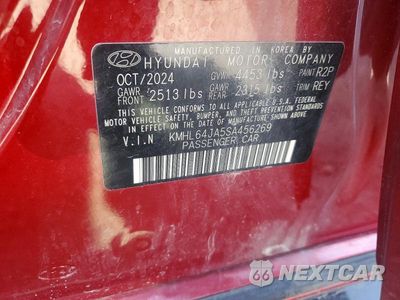 Zdjęcie 12 z 12 samochodu: 2025 HYUNDAI SONATA SEL VIN:KMHL64JA5SA456269 - miniatura