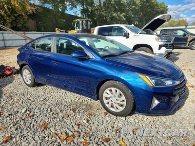 Czwarte zdjęcie samochodu z boku: 2019 HYUNDAI ELANTRA SE VIN:5NPD74LF0KH447907 - miniatura