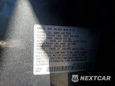 Zdjęcie 13 z 13 samochodu: 2014 AUDI Q7 PRESTIGE VIN:WA1DGBFE7ED007128 - miniatura