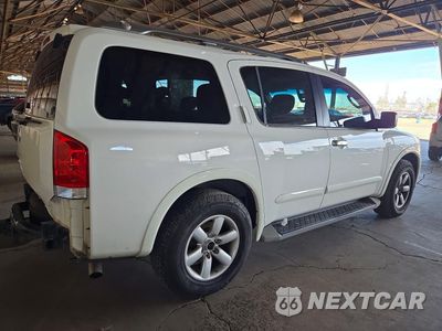 Trzecie zdjęcie samochodu z tyłu: 2012 NISSAN ARMADA SV VIN:5N1AA0NDXCN609273 - miniatura