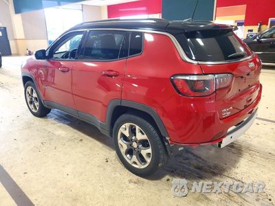 Drugie zdjęcie samochodu z przodu: 2019 JEEP COMPASS LIMITED VIN:3C4NJDCB7KT647265 - miniatura