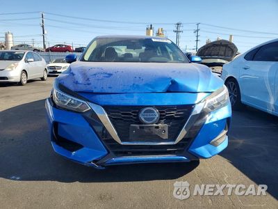 Piąte zdjęcie samochodu w środku: 2021 NISSAN SENTRA SV VIN:3N1AB8CV5MY296412 - miniatura